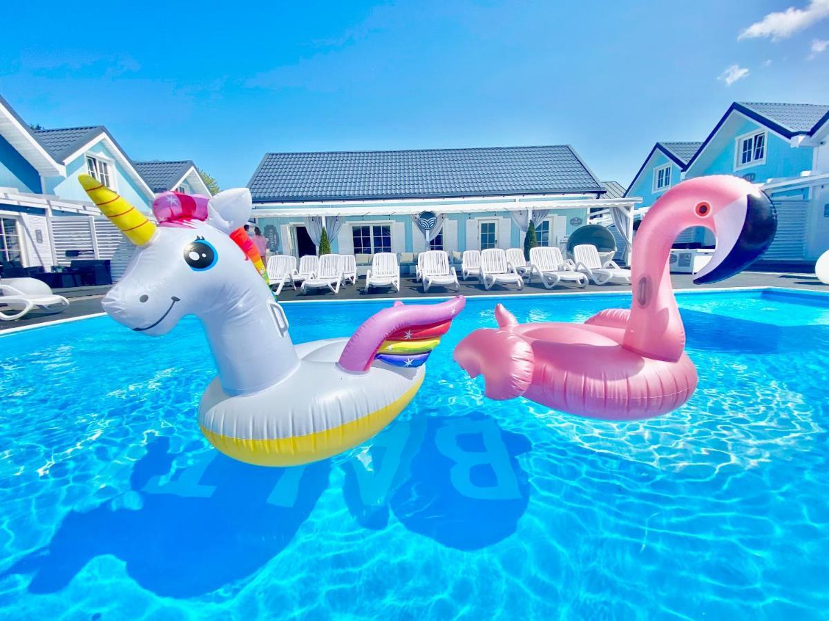 Domki Baltic Family Basen Kidsclub Rowery Мельно Экстерьер фото